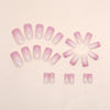 12 Sizes-24 Pcs Press On Nails W1165