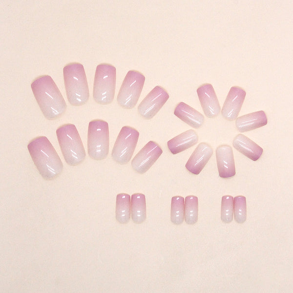 12 Sizes-24 Pcs Press On Nails W1165