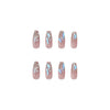 12 Sizes-24 Pcs Press On Nails Z184