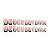 12 Sizes-24 Pcs Press On Nails K217