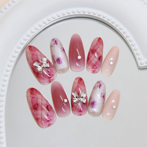 30 Pcs Press On Nails Z1190