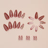 12 Sizes-24 Pcs Press On Nails W1532