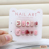 12 Sizes-24 Pcs Press On Nails K027