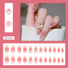 12 Sizes-24 PcsPress On Nails Z1135