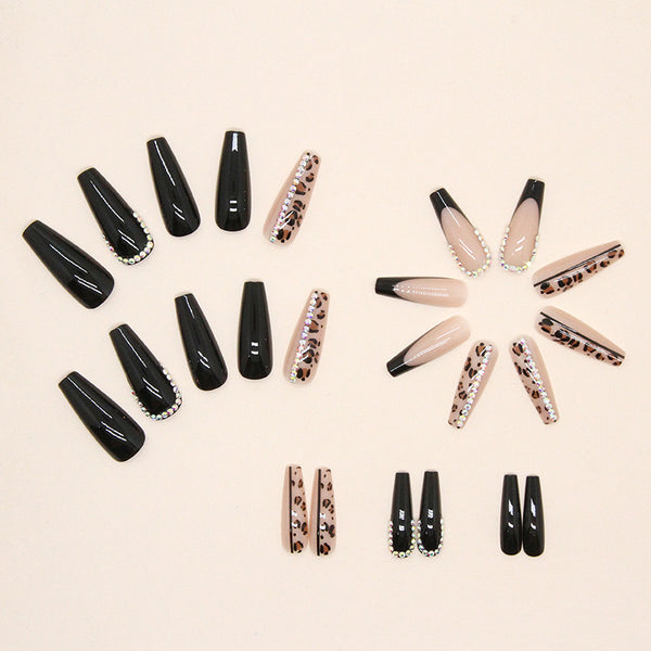 12 Sizes-24 Pcs Press On Nails Z601