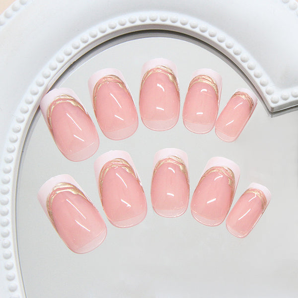 12 Sizes-24 Pcs Press On Nails W1986