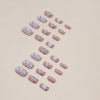 12 Sizes-24 Pcs Press On Nails W642