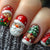 12 Sizes-24 Pcs Press On Nails Y1455
