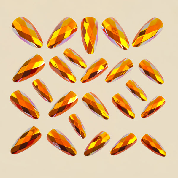 12 Sizes-24 Pcs Press On Nails Y1610
