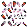12 Sizes-24 Pcs Press On Nails Y1107