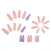 12 Sizes-24 Pcs Press On Nails Z116