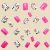 12 Sizes-24 Pcs Press On Nails Y745