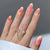 12 Sizes-24 Pcs Press On Nails Z898