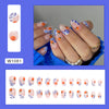 12 Sizes-24 Pcs Press On Nails W1081