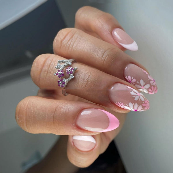 12 Sizes-24 Pcs Press On Nails JP3387
