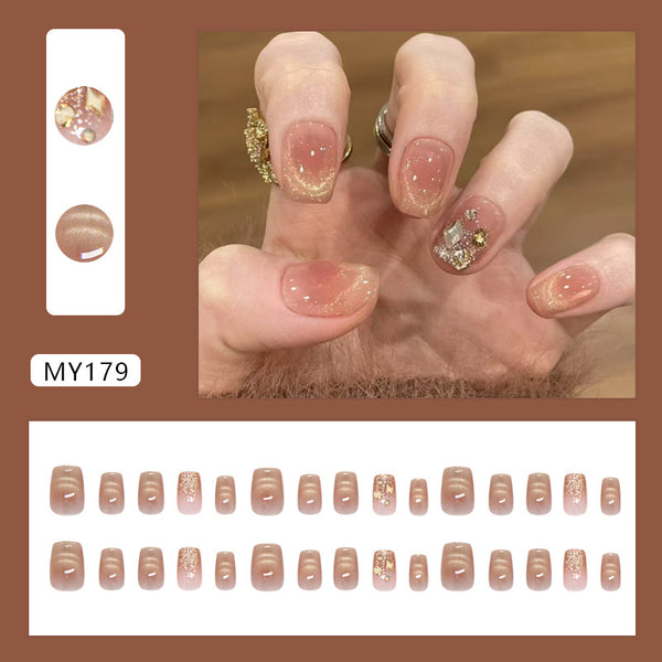 30 Pcs Press On Nails MY179