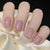 12 Sizes-24 Pcs Press On Nails W1375