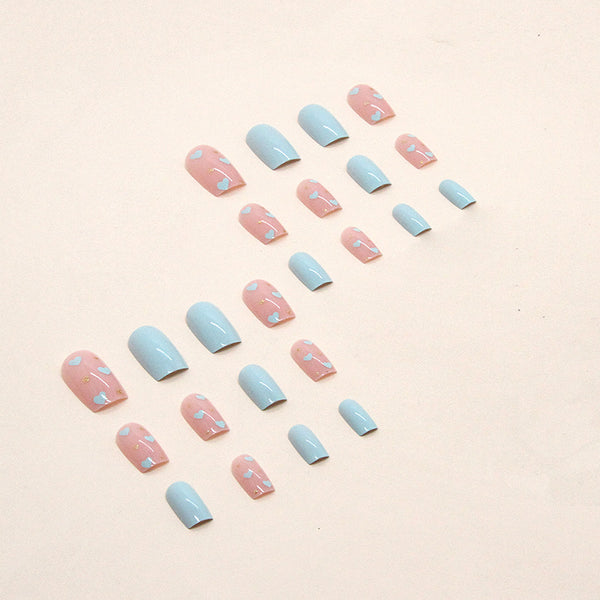 12 Sizes-24 Pcs Press On Nails W331