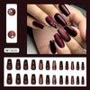 12 Sizes-24 Pcs Press On Nails W1826