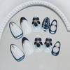 12 Sizes-24 PcsPress On Nails W2045