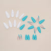 12 Sizes-24 Pcs Press On Nails W639