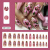 12 Sizes-24 Pcs Press On Nails W1883