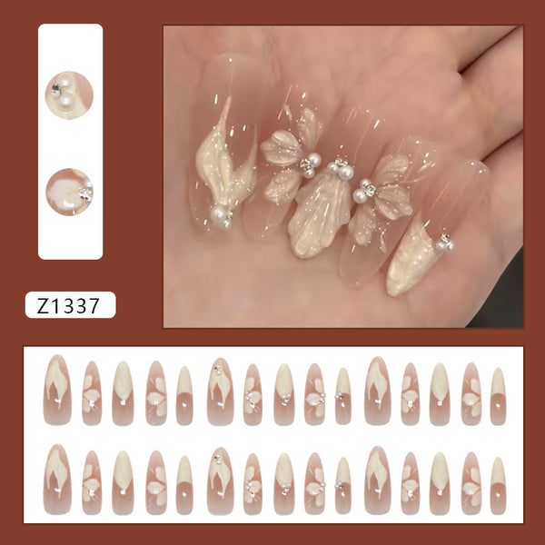 30 Pcs Press On Nails Z1337