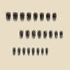 12 Sizes-24 Pcs Press On Nails y2099-z-24