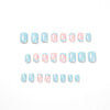 12 Sizes-24 Pcs Press On Nails JP1831