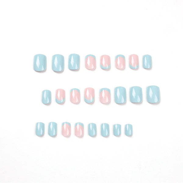 12 Sizes-24 Pcs Press On Nails JP1831