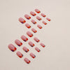 12 Sizes-24 Pcs Press On Nails W1155