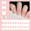12 Sizes-24 Pcs Press On Nails R400