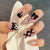 12 Sizes-24 Pcs Press On Nails JP1377