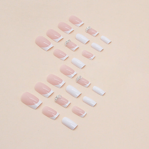 12 Sizes-24 Pcs Press On Nails Z647