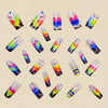 12 Sizes-24 Pcs Press On Nails Y787