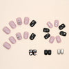 12 Sizes-24 Pcs Press On Nails Z600