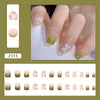 12 Sizes-24 Pcs Press On Nails Z315