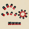 12 Sizes-24 Pcs Press On Nails Y1623