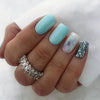 12 Sizes-24 Pcs Press On Nails W542