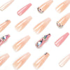 12 Sizes-24 Pcs Press On Nails JP1707