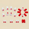 12 Sizes-24 Pcs Press On Nails Y1587