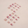 12 Sizes-24 Pcs Press On Nails W1214