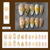12 Sizes-24 Pcs Press On Nails Z1243