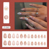 12 Sizes-24 Pcs Press On Nails Z1263