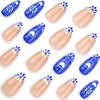 12 Sizes-24 Pcs Press On Nails JP3538