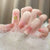 12 Sizes-24 Pcs Press On Nails R728