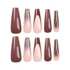 12 Sizes-24 Pcs Press On Nails JP2863
