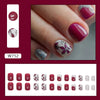12 Sizes-24 Pcs Press On Nails W724