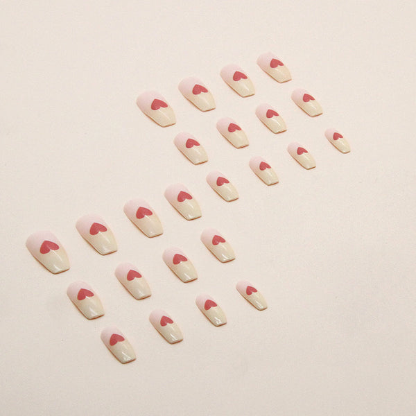 12 Sizes-24 Pcs Press On Nails W309