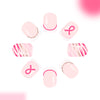 12 Sizes-24 Pcs Press On Nails C1201